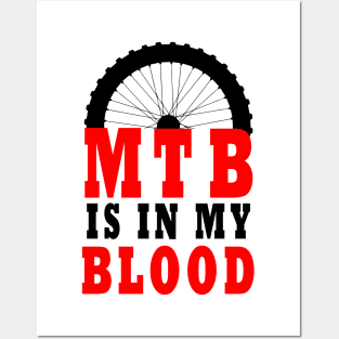 MTB IS MY LIFE Posters and Art